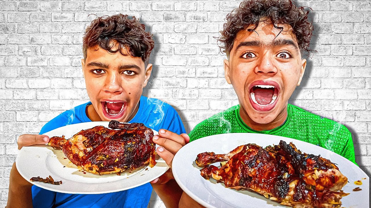 تحدي أكل الدجاج بين إسلام و المنشار (أقوى تحدي أكل باليوتيوب 🤯)