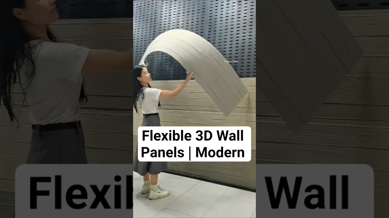 Flexible 3D Wall Panels | Modern Alternative to Stone & Wallpaper