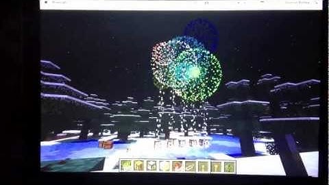 Minecraft 1.4.6 Fireworks Crafting Tutorial