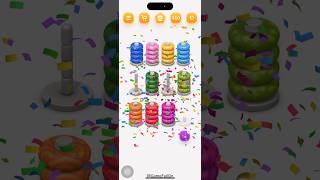 COLOR SORT 3D - Hoop Stack Level : 152 #games screenshot 3