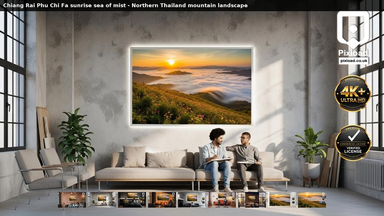 Chiang Rai Phu Chi Fa Sunrise 