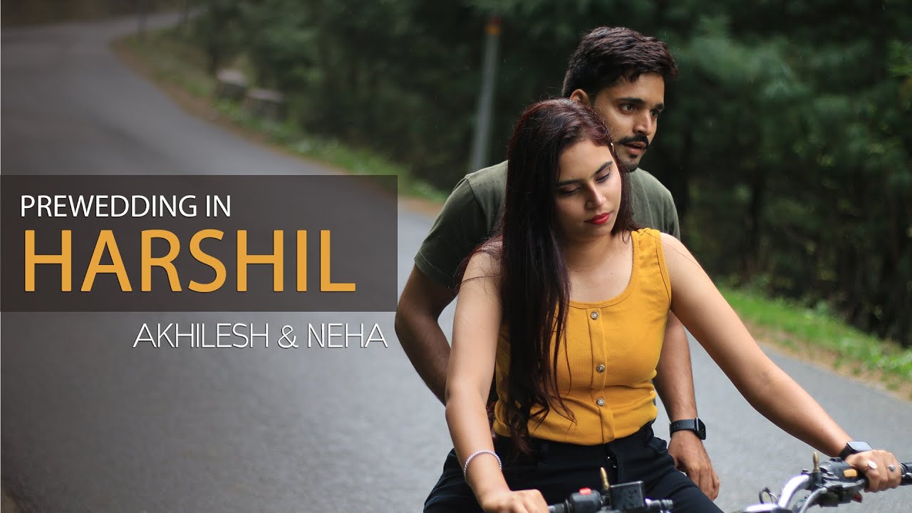 Akhilesh & Neha | Prewedding in Harshil | Modern Garhwali Kumaoni Prewedding | Winterline Weddings