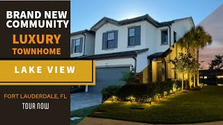 Luxury Oaktree Townhome Tour | Gated Community in Fort Lauderdale | Resort-Style Amenities