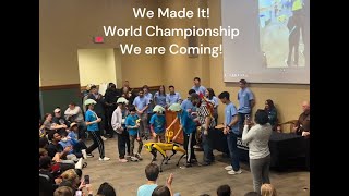 State Championship Champion's Award 1st Place #fll #submerged #lego #robotics