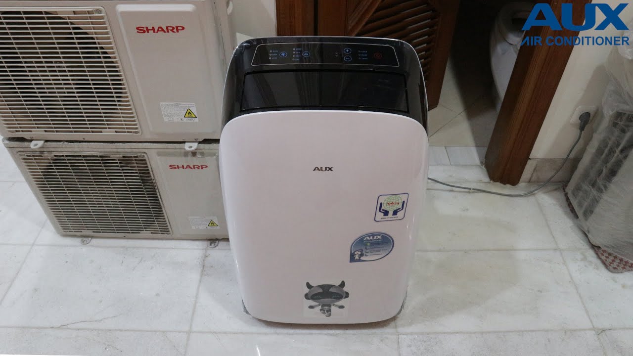 AUX 1.0 hp Standard Portable Air Conditioner YouTube