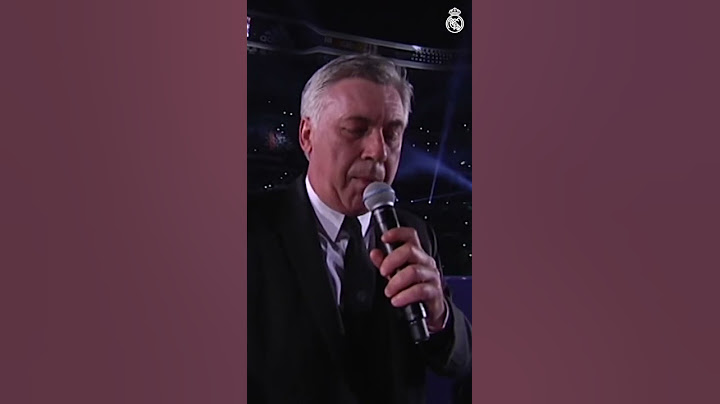 Sing it with Carlo 😍😍🔥 Ancelotti back to Real Madrid