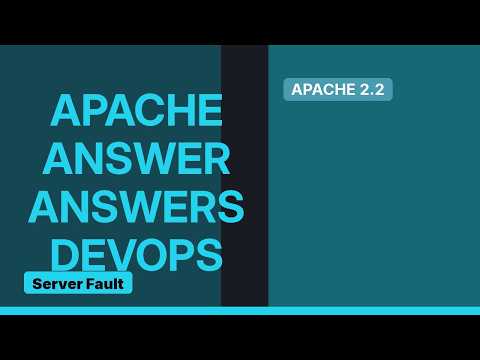 DevOps & SysAdmins: No apache MPM package installed error (4 Solutions!!)