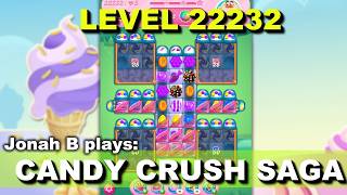 Candy Crush Saga Level 22232 - YouTube