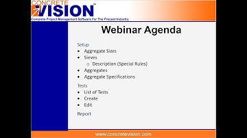 January 2023 Webinar - Aggregate Gradations Testing