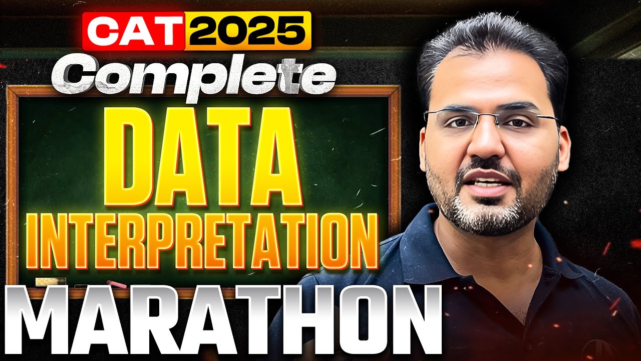 CAT 2025 COMPLETE DATA INTERPRETATION Revision Marathon - YouTube