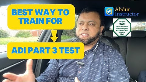 THE BEST TRAINING FOR ADI PART 3 TEST | Learn The Best Way To Train For ADI Part 3 Test!