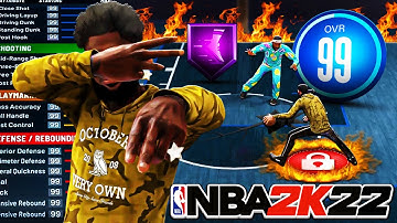 2-WAY PASS FIRST WING BUILDS in NBA 2K22 CANT BE STOPPED + I GOT SHARP BADGE BEST BUILD NOW PT.2