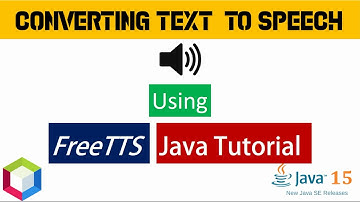 Converting Text to Speech | In Hindi | Step wise step | FreeTTS Java Tutorial