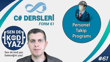 61- C# Nesne Tabanlı Programlama Dersleri C# Dersleri 2019