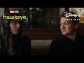 Friends partners  marvel studios hawkeye  disney