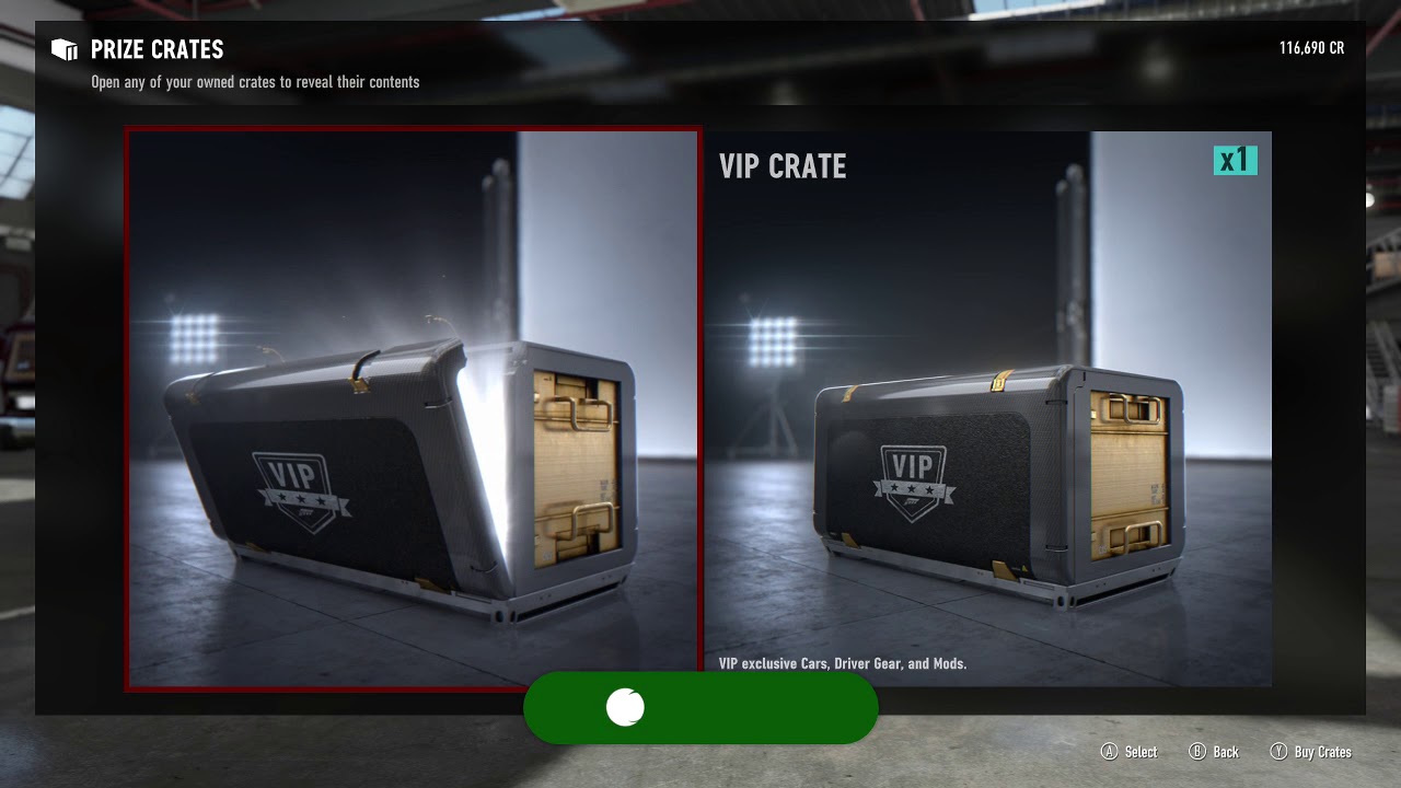 FORZA MOTORSPORT 7 - VIP LOOT CRATE OPENING