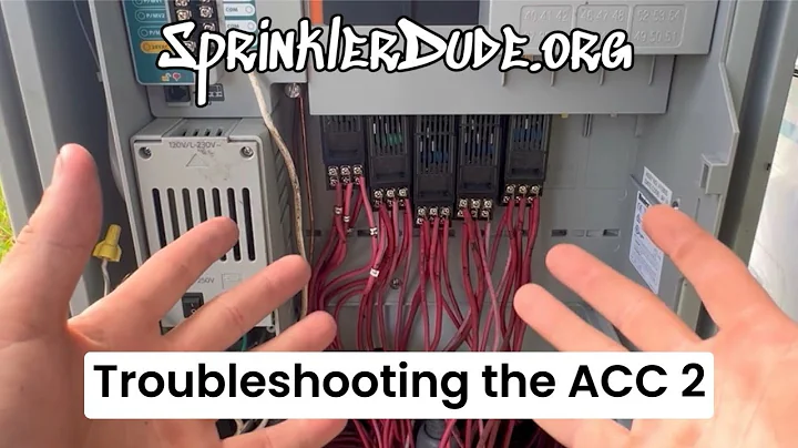 Troubleshooting Your Hunter ACC 2 Irrigation Controller
