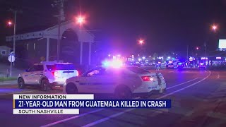 Police identify man killed in crash on Nolensville Pike