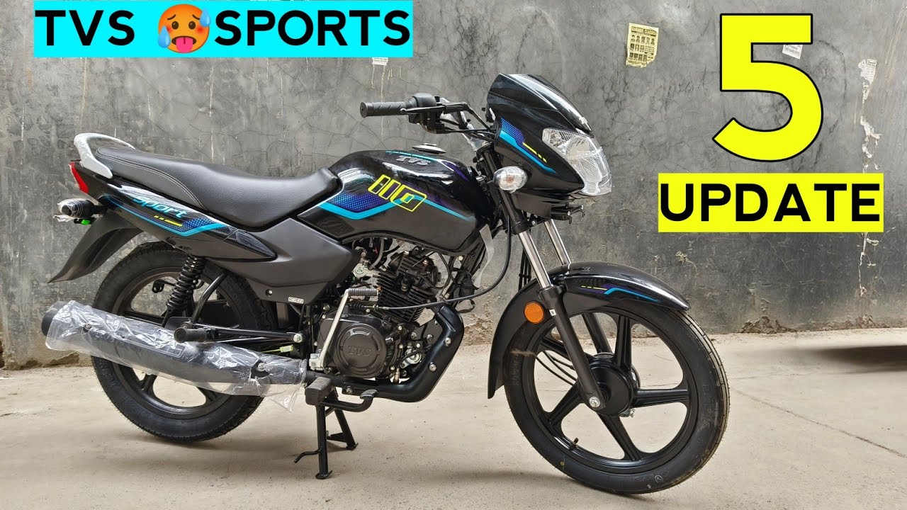 Finally Here New Tvs Sport 110 Big Updates Colors Graphics and Full ...
