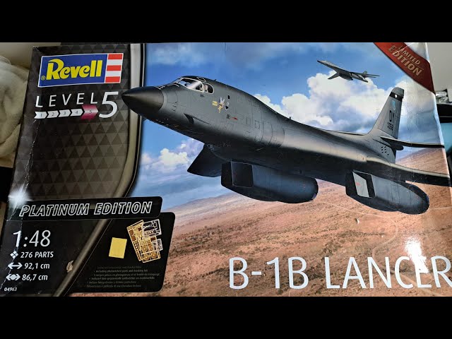 航空機・ヘリコプター Revell 1:48 B-1B LANCER B-1B Lancer (1/48) Revell | Glenn Hoover Models