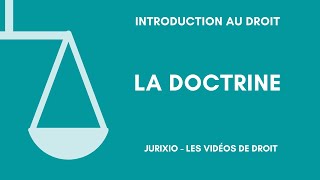 La doctrine