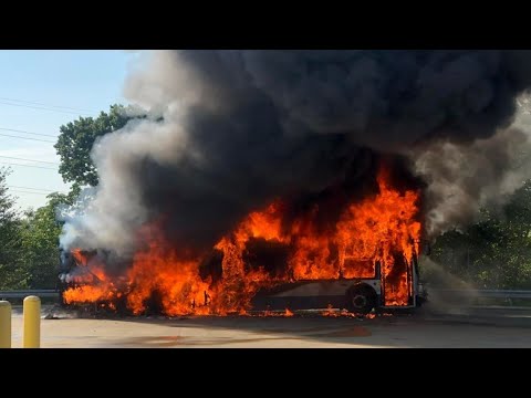 Connecticut Transit electric bus fire under investigation