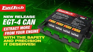 NEW RELEASE FUELTECH EGT-4 CAN!