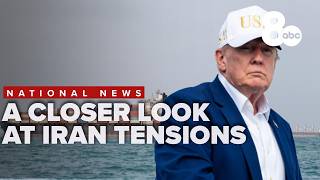 Iranian tensions escalate as alleged threats prompt Trump to switch planes
