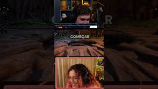 A briga do século kkk #twitch #roxinha #alanzoka #maethe #alanemaethe