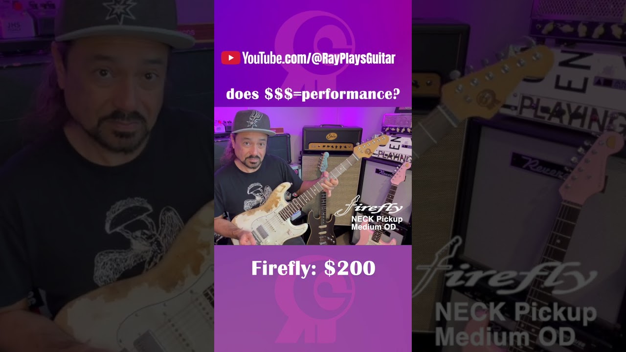 Budget vs Boutique, does price equal performance? Firefly vs Fender vs Nash #rayplaysguitar #guitar