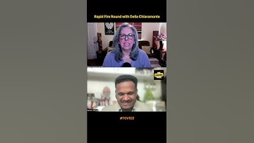 Second rapid fire with Delia #podcast #interview #motivation #tgvshorts