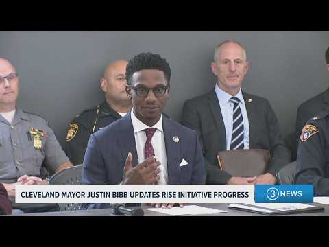 Cleveland Mayor Justin Bibb updates progress on RISE initiatives