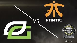 OpTic Gaming vs FNATIC - CWL Global Pro League Stage 2 Playoffs - Day 1