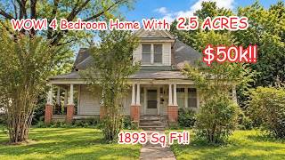 WOW! 4 Bedroom Home With 2.5 ACRES!! $50k!! 1893 Sq Ft! WOW! 4 Bedroom Home With 2.5 ACRES!! $50k!! 1893 Sq Ft!