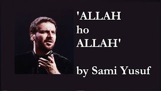 Allah ho Allah By Sami Yusuf Resimi