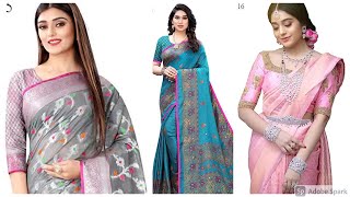 Soft Cotton Silk Saree For Women - Vartika Vlogs screenshot 3