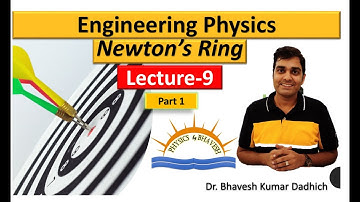 Newton’s Ring I Theory & Applications I Optics I Interference I IIT JEE, BSc & Engineering Physics