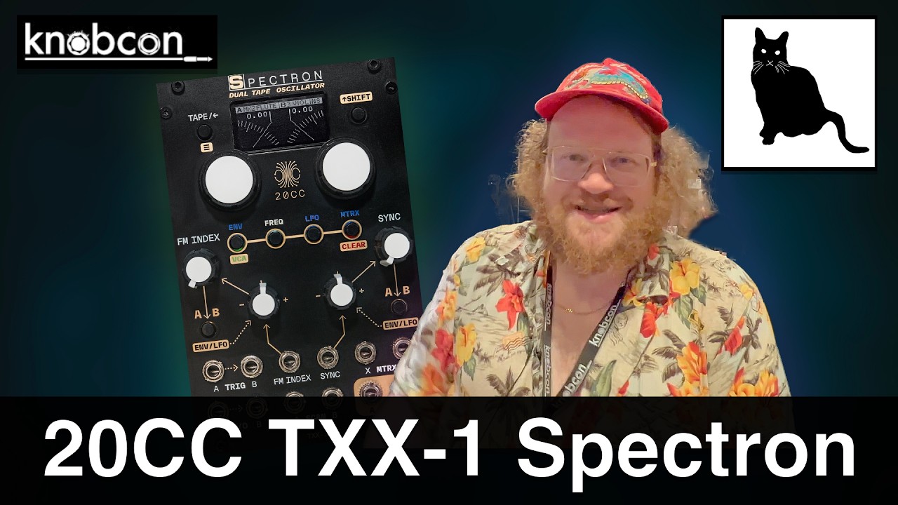 20cc Spectron: Classic Tape Dual Oscillator  | Knobcon 2026