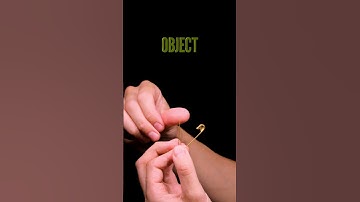 Finger and Needle Close Up