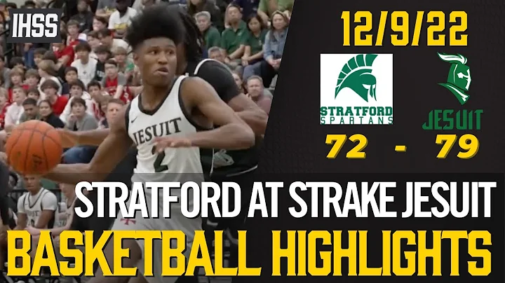 Stratford at Strake Jesuit - 2022 Week 16 Basketba...