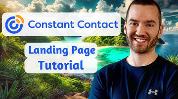 Constant Contact Landing Page Tutorial (How To Create A Landing Page In Constant Contact)