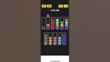 Ball Sort Puzzle - Level 838