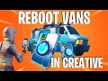 How To Get REBOOT VANS & REBOOT CARDS In Fortnite Creative!