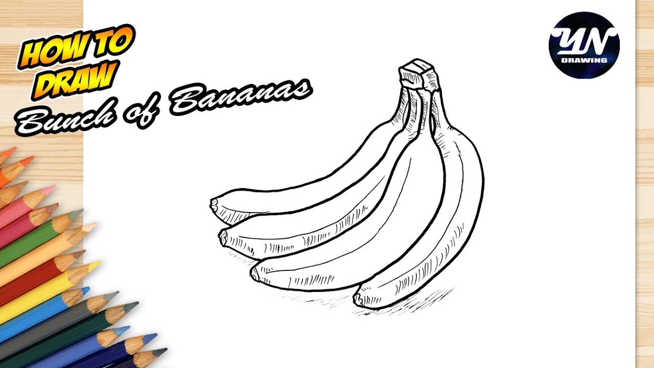 A Bunch Of Bananas - Doodlewash®