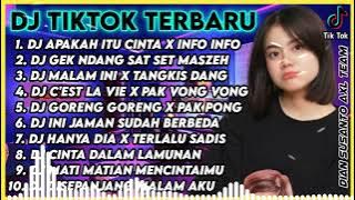 DJ TIKTOK TERBARU 2022 || DJ APAKAH ITU CINTA X INFO INFO MASZEH TIKTOK VIRAL FULL BASS TERBARU 2022