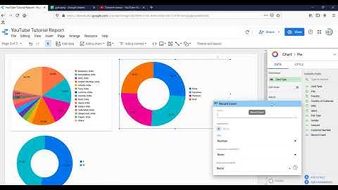 How to Create a Doughnut Chart in Google Data Studio | How to Work with Doughnut Chart in #looker