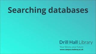 Searching databases