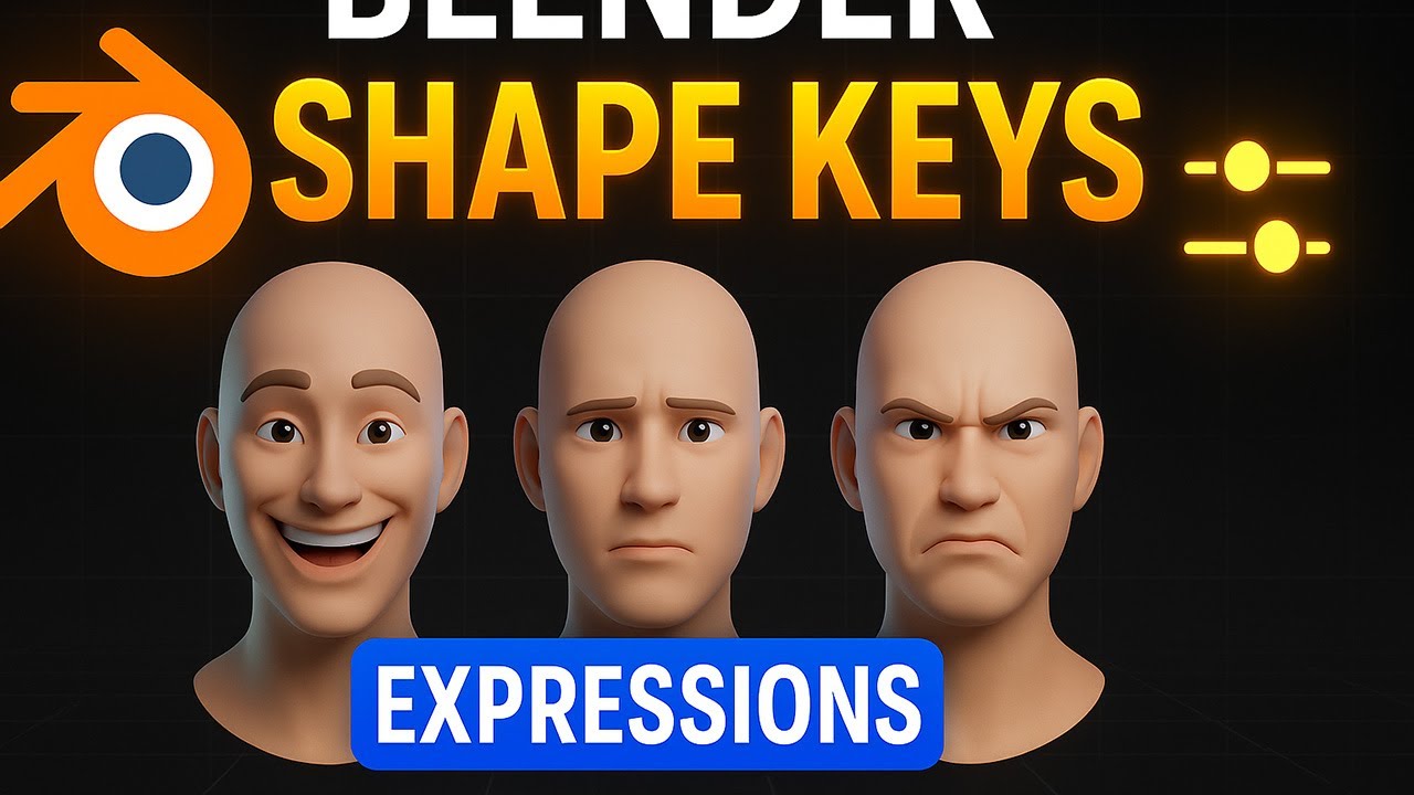 Blender Shape Keys Tutorial | Expressions for Beginners - YouTube