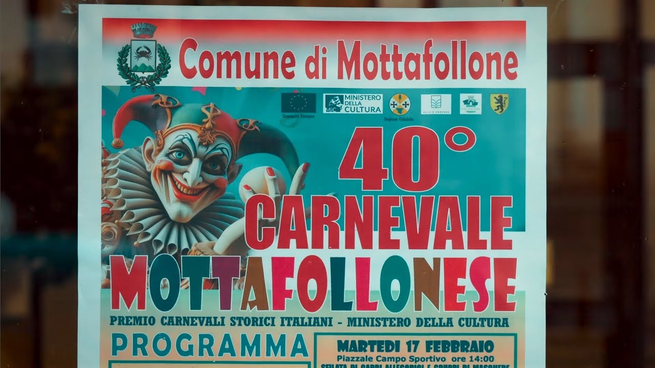 🎉 Carnevale 🎉 di Mottafollone 2026