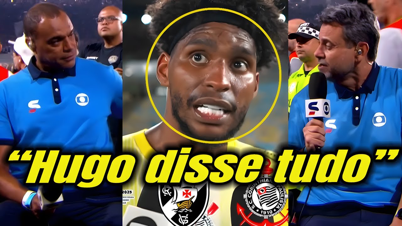 🚨 HUGO QUEBROU O SILÊNCIO APÓS A COPA DO BRASIL